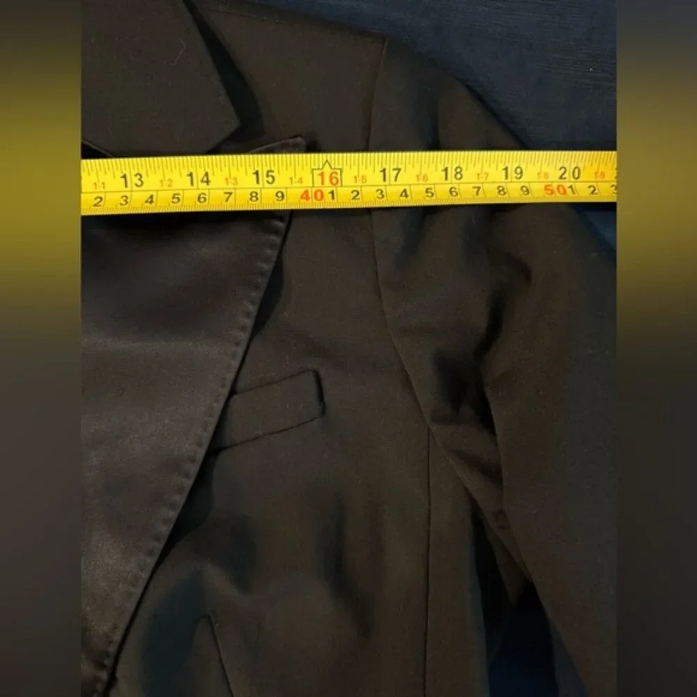 LOFT Black Wool Blend Blazer - Picture 3 of 5